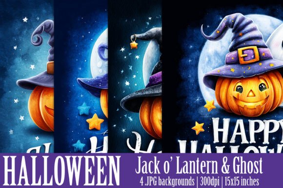 Elevate Your Projects with Happy Halloween Backgrounds, S1
