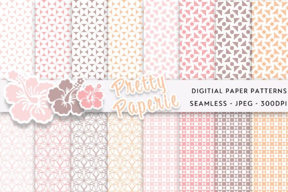 Geometric Digital Paper Backgrounds: A Designer's Toolkit
