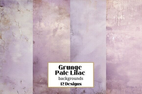 Grunge Pale Lilac Distressed Backgrounds for Creative Projects